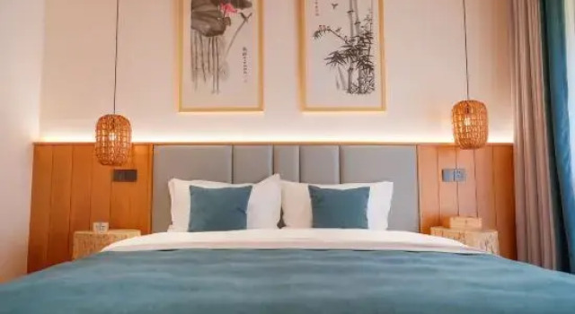 Люкс с 2 комнатами Mount Qingcheng Liuhe · Bisu Wenquan Homestay