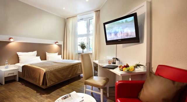 Двухместный номер Comfort Hotel Domicil Hamburg by Golden Tulip