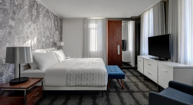 Двухместный люкс c 1 комнатой Le Meridien Indianapolis