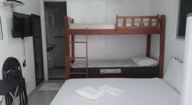 Трёхместный номер Standard с красивым видом из окна Pousada Temporada Maceió