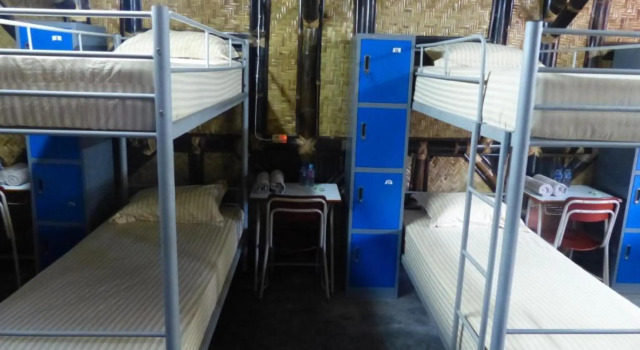 Vuode makuusalissa Aussie Osseng Homestay