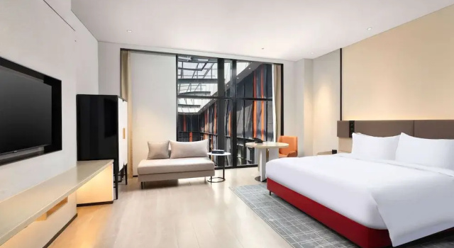 Номер Deluxe Ramada By Wyndham Huzhou Wuxing