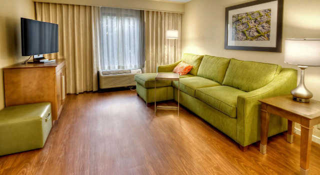 Двухместный люкс Hampton Inn and Suites Asheville Airport
