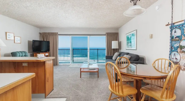 Номер Standard с балконом и oceanfront Ocean Terrace Condominiums