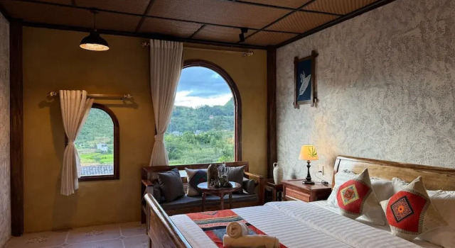 Номер Presidential Khói Homestay and Restaurant