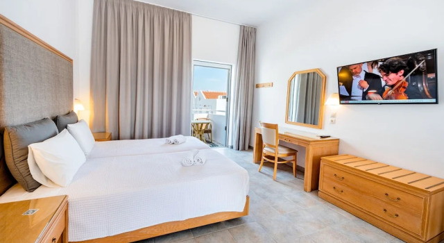 Двухместный номер Economy с балконом Lindos View Hotel