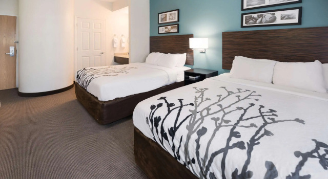 Четырёхместный номер Standard Sleep Inn & Suites Port Clinton