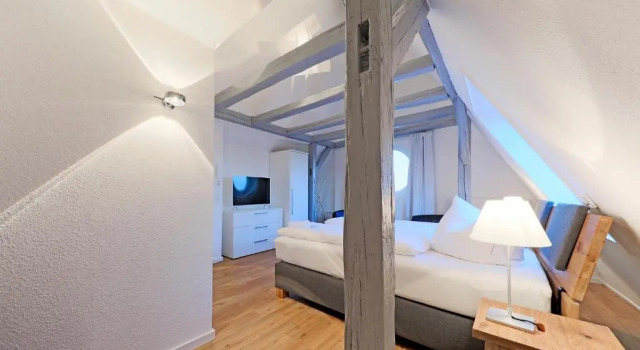 Двухместный номер Deluxe с видом на реку Apartment Traveblick