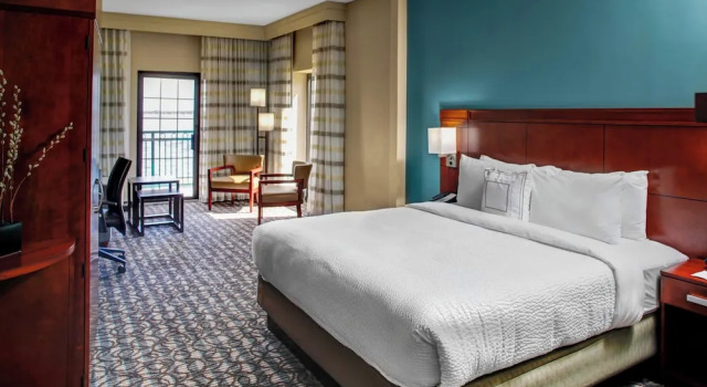 Двухместный номер Standard Courtyard by Marriott Riverfront New Bern