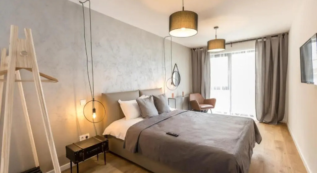 Апартаменты Цокольный этаж с балконом Warm Amber Suites Brașov