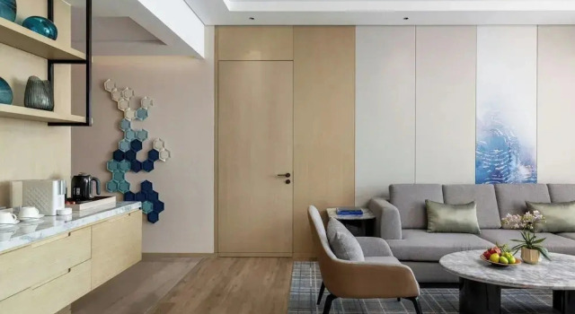 Двухместный люкс c 1 комнатой с видом на город Courtyard by Marriott Shanwei Haifeng