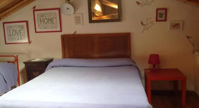 Четырёхместный номер Standard с видом на горы B&B La Miando