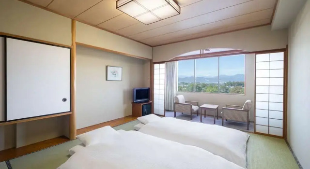 Номер Japanese style Classic с видом на горы Mercure Nagano Matsushiro Resort & Spa