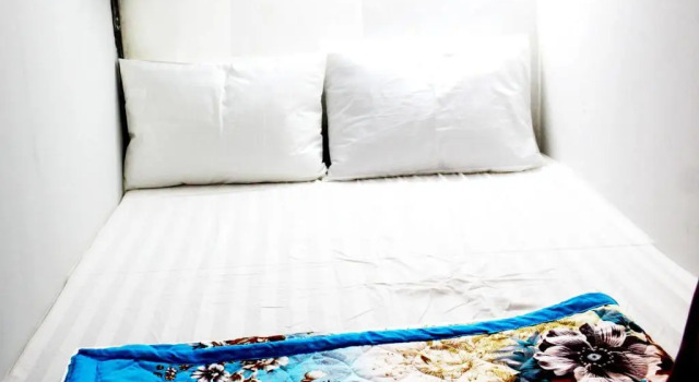 Кровать в общем номере Saigon City Center Hostel