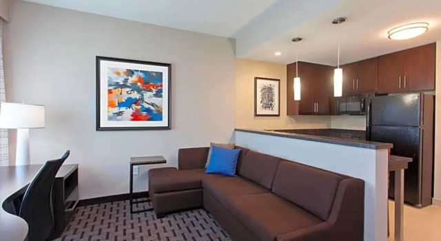 Двухместная студия Residence Inn by Marriott Seattle Sea-Tac Airport
