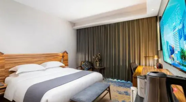 Двухместный номер Standard с красивым видом из окна Yuanfei Hotel - Weifang