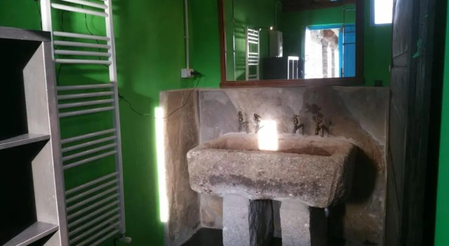 Кровать в общем номере O Albergue