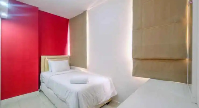 Comfort and Strategic 2BR Apartment at Cervino Village By Travelio