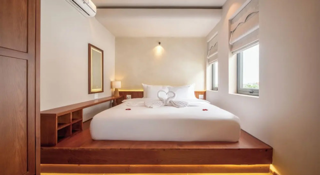 Двухместные апартаменты Deluxe с видом на город JULIEs HOUSE - A LUXURY APARTMENT IN HUE