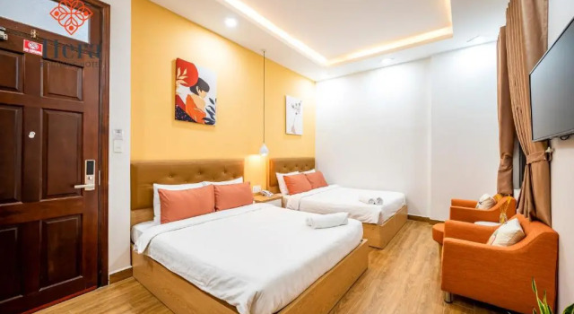 Четырёхместный номер Standard NiK Hotel Hillside Da Lat