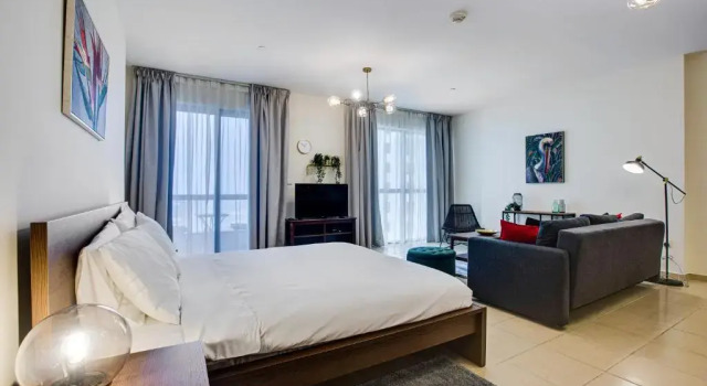 Modern brand new Murjan studio JBR, Забронировать Отель Джумейра , рядом с Dubai Marina Yacht Club