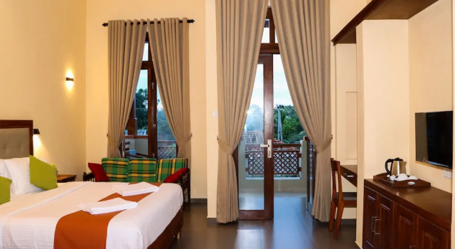 Трёхместный номер Deluxe с балконом Paddyway Resort