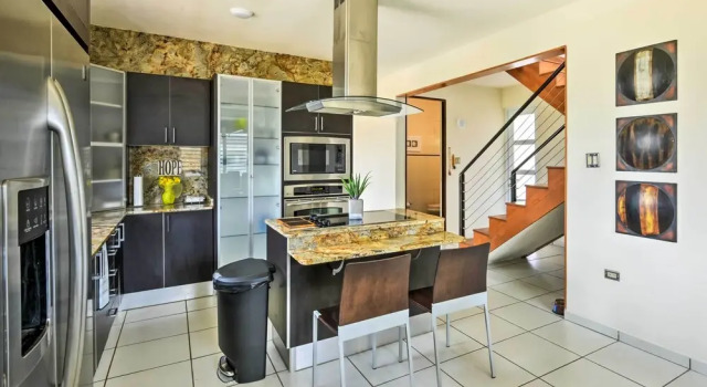 Коттедж Oceanside Vega Baja Beach House Paradise w/ Views!