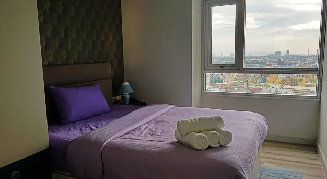 1BR Centric Sea 812 With Infinity Pool, Забронировать Апартаменты/квартира Отели Центральной Паттайя с парковкой, рядом с Музей искусств в 3D, Парковка