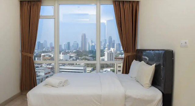 Номер Standard Nice and Spacious 3BR at Menteng Park Apartment