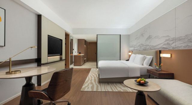 Двухместный номер Standard с видом на озеро Crowne Plaza Xiangyang Fuchun Lakeside