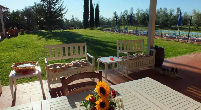 Двухместный номер Deluxe с видом на сад Agriturismo San Martino