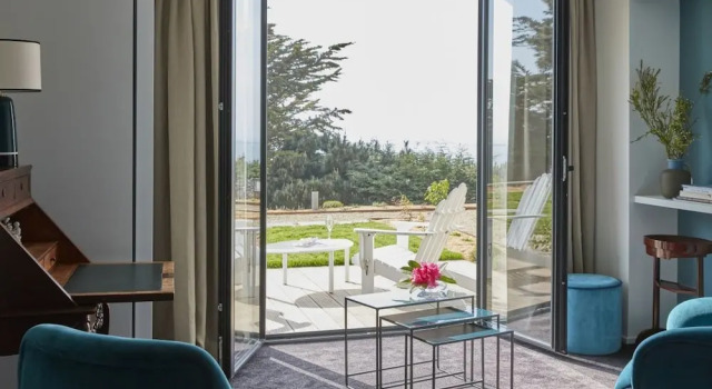 Двухместный номер Superior с видом на океан Manoir de Lan Kerellec - Relais & Châteaux - Etoilé Michelin