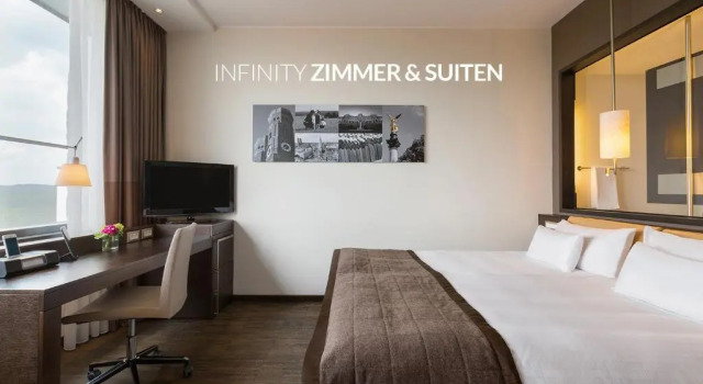Семейный номер Superior с 2 комнатами Infinity Hotel & Conference Resort Munich