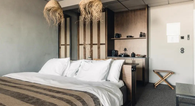 Двухместный номер Deluxe с балконом и с видом на море Ocean Hotel