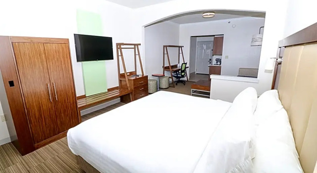 Четырёхместный люкс Holiday Inn Express Hotel & Suites Greenville by IHG