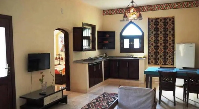 Апартаменты с 2 комнатами с красивым видом из окна Nile Compound