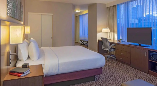 Двухместный с диваном-кроватью полулюкс Hilton Garden Inn Downtown Dallas