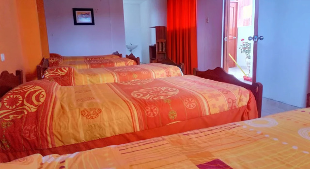 Seng i sovesal Chachapoyas Hotel