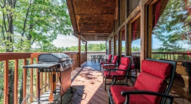 Коттедж Smoky Mtn Lux Cabin Hot Tub Pool Views
