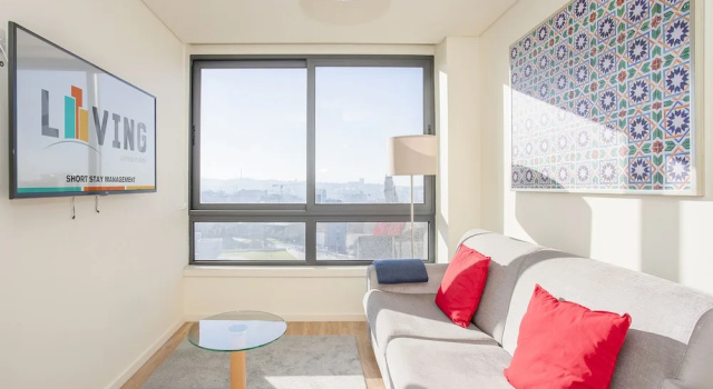 Апартаменты c 1 комнатой с видом на город Liiiving In Porto | Downtown View Apartment