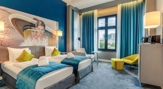 Privilegie- dobbelt værelse Mercure Hotel Berlin Wittenbergplatz