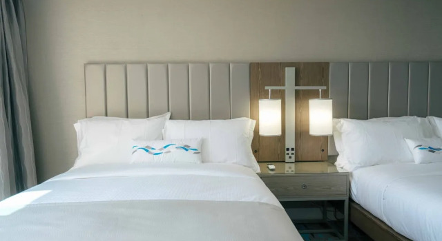 Четырёхместный номер Standard с балконом H2O Hermosa Beach Hotel