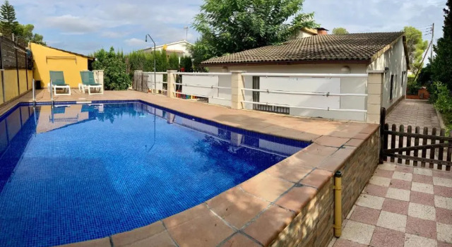 Вилла Casa ideal para familias con piscina y parque