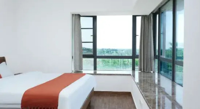 Люкс с 2 комнатами с видом на сад Shanyuhai Homestay (Wenchang Qishuiwan Branch)