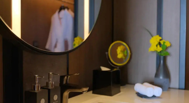 Deluxe Twin room with city view Pullman Bandung Grand Central