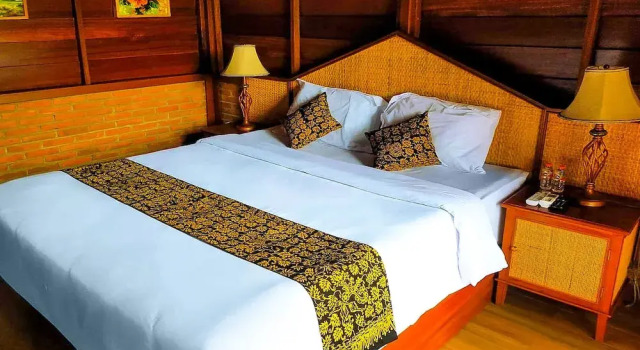 Villa Estándar 1 dormitorio con vista al jardín Andung Andung Villa and Resto