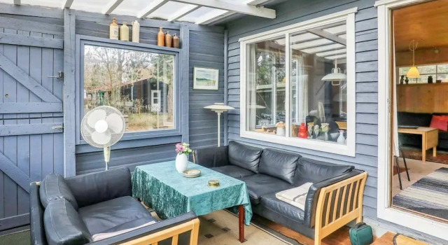 Wooden Holiday Home in Falster With Terrace