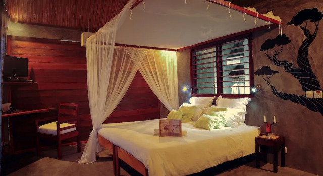 Deluxe dobbelt værelse med havudsigt Idylle Beach