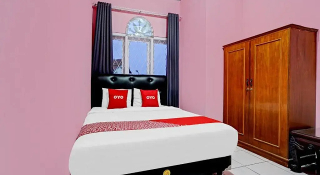 Luksusowy dwuosobowy pokój OYO 90289 Lestari Syariah Homestay