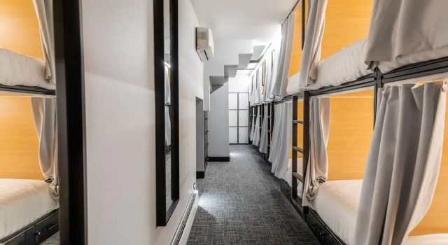 Yurtta yatak Parc Avenue Hostel